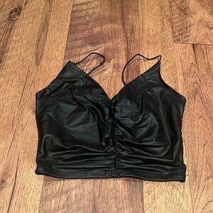 Jordyn Jagger Woman’s Black Crop Top Size S